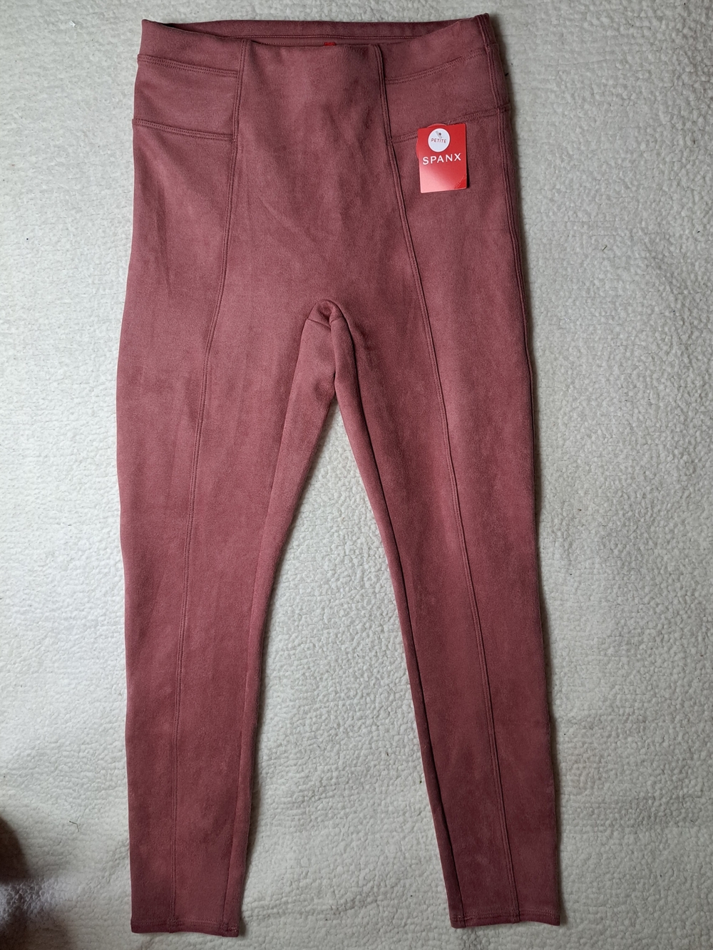SPANX Rose Dusty High-Waist Leggings